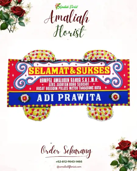Papan Bunga Ucapan Selamat Lubuk Besar